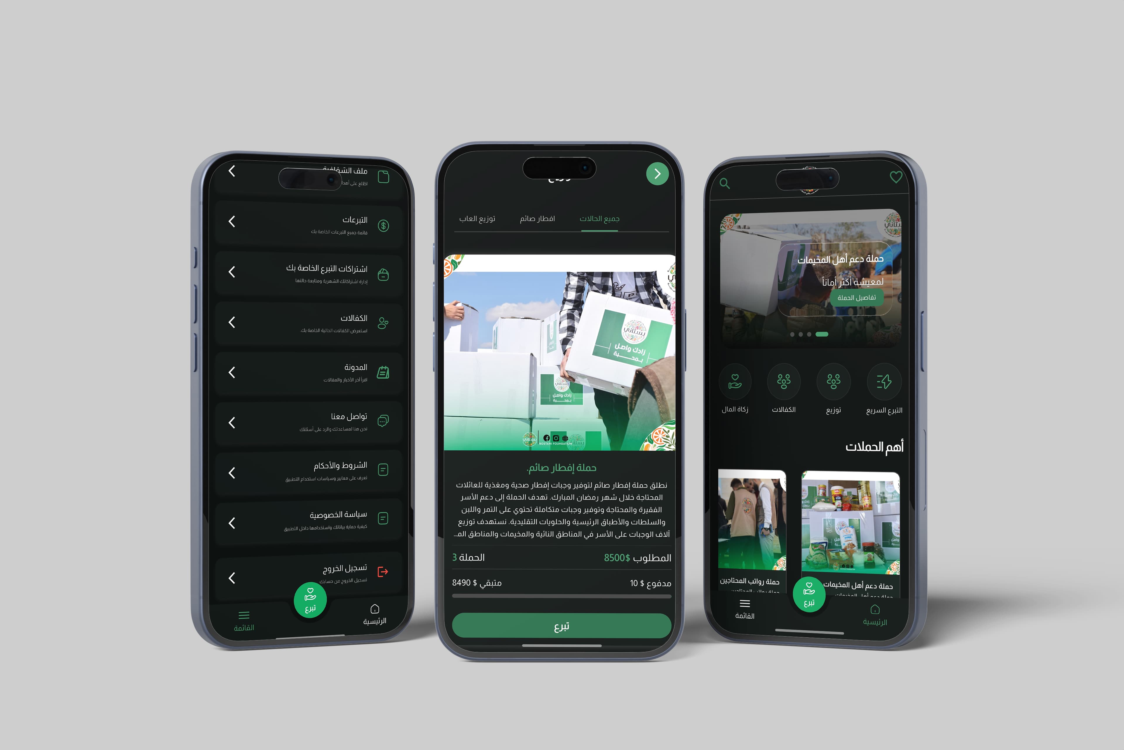 Boostani Charity Management Platform screenshot 2